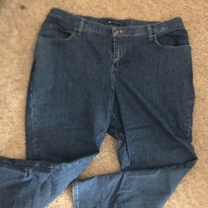 Women’s Lee 20W Relaxed Fit Blue Jeans